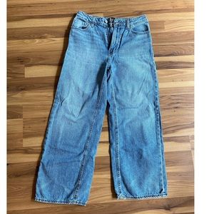 Urban Outfitters BDG Cropped Wide Leg Jeans